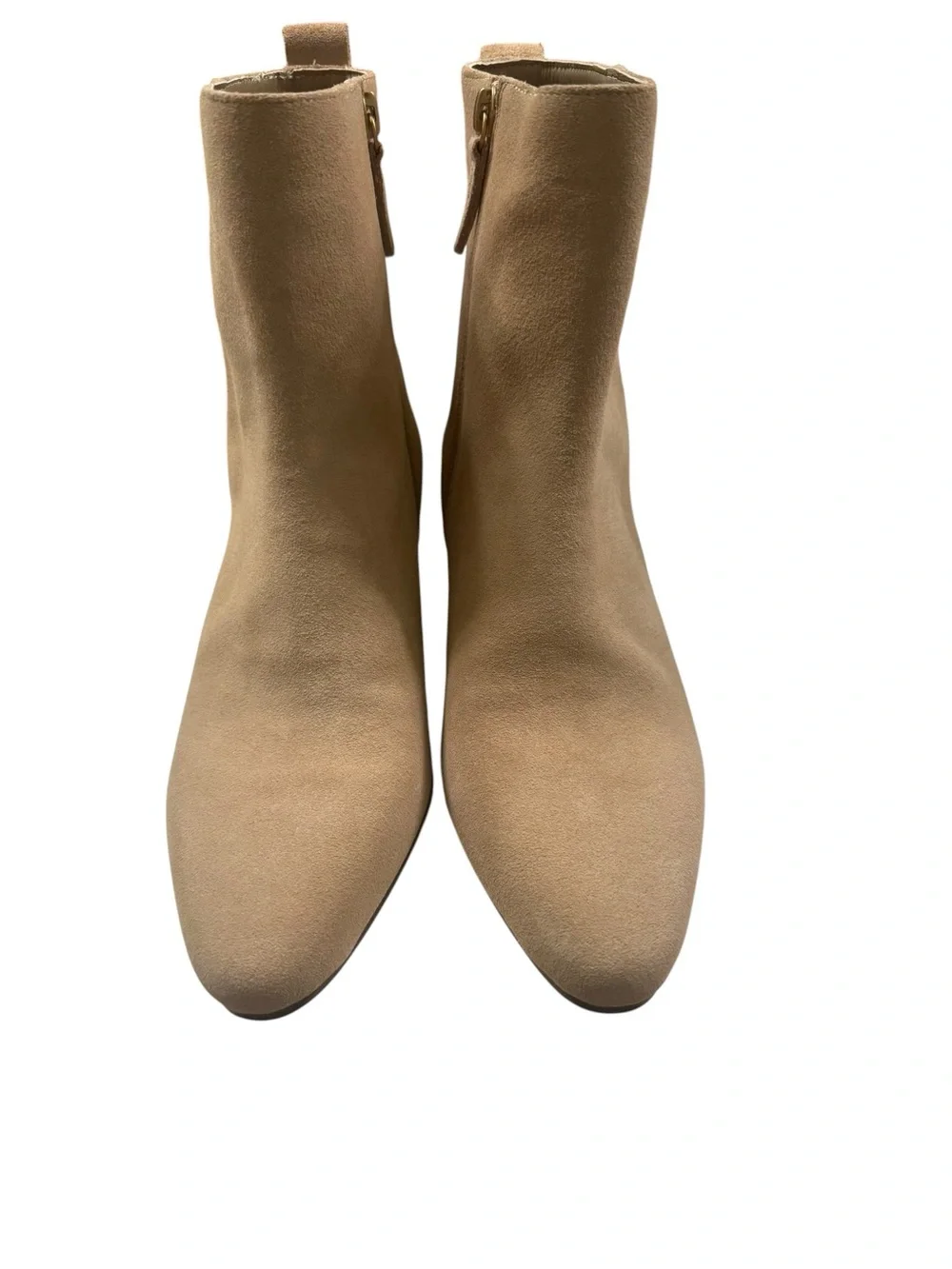the J.Crew Suede Western Boots in Desert Sand